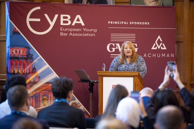 EYBA Conference delegates group photo in Belfast